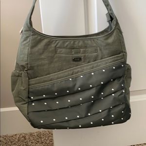 Lug Parachute Crossbody bag